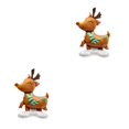 thumbnail image 4 of Ruiboury Party Decor Essential Christmas Foil Balloons With Exquisite Patterns Balloon Christmas Suitable For Any Places multicolor Reindeer 2Set, 4 of 6