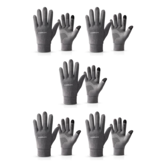 Maytalsory Exclude Following Words All Titles Designed Anywhere As Like Helper For Family Life Wide Application Gloves For Men grey M 5Set