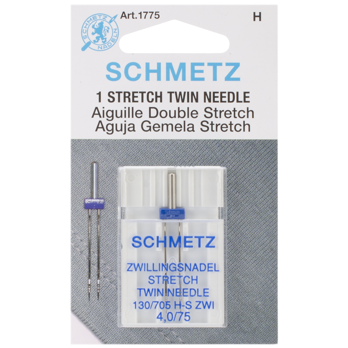 Schmetz Mach Needle Twin Stretch 4.0 Sz 75 1pc