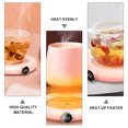 thumbnail image 2 of 1pc Mug Warmer Mat USB Charging Coffee Mug Warmer Heat Preservation Cup Coaster, 2 of 9