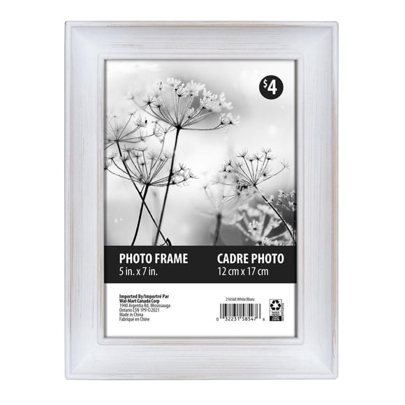 Cadre à photos blanc DesignOvation Nikolai 12,7 cm x17,78 cm