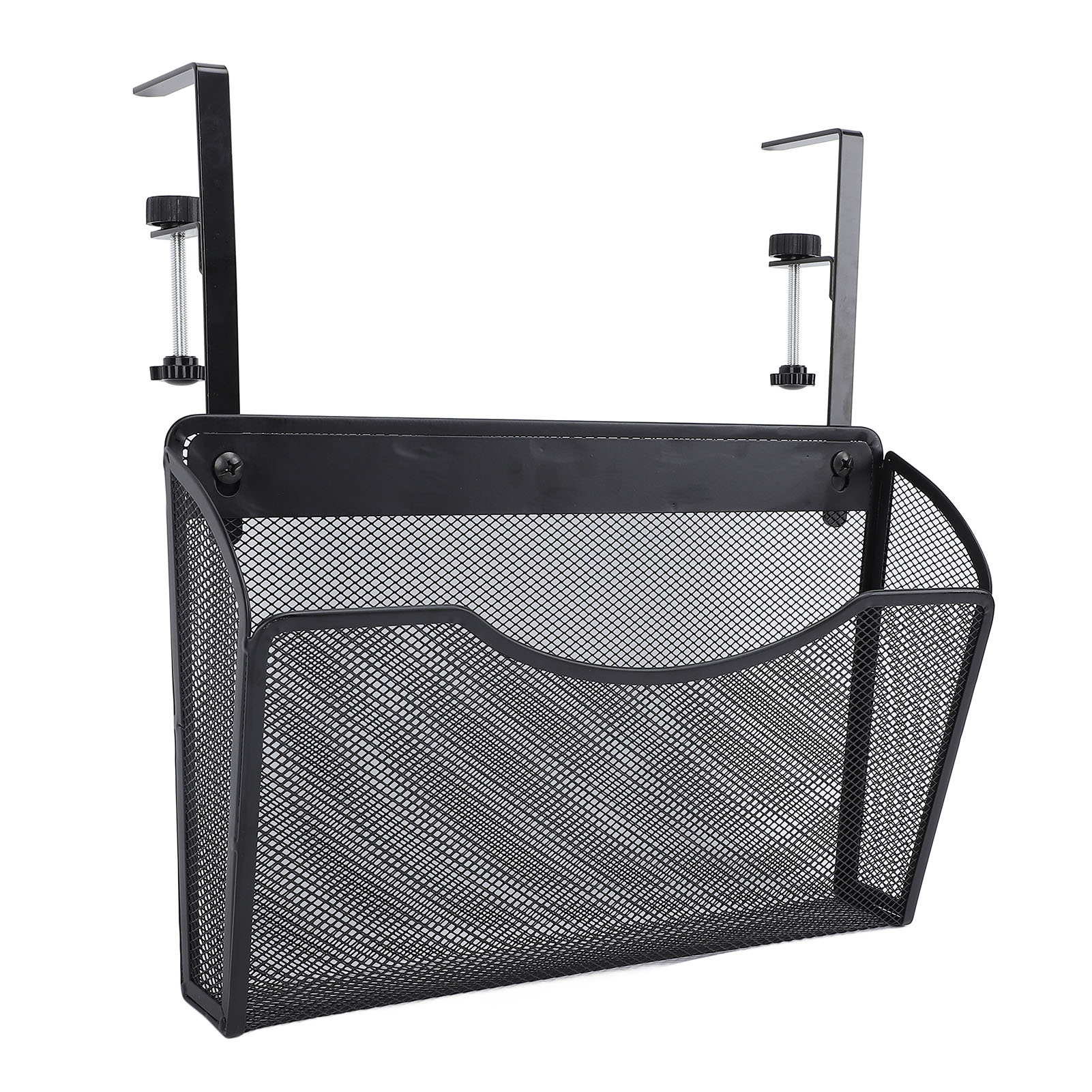 Hanging Desk Organizer, Clamp on Desk Organizer, Adjustable Desk Side Storage Organizer for School, Dormitory, Office and Home