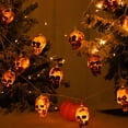 thumbnail image 1 of EGNMCR Outdoor Lights Patio Lights Halloween Garden Party Decorative Lights Battery Box String Lights lantern string, 1 of 3