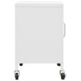 thumbnail image 2 of vidaXL Storage Cabinet White 60x35x56 cm Steel, 2 of 5