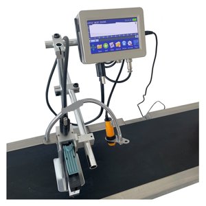 12.7mm 24 Langues Machine de codage automatique Date d'expiration Imprimante de masque Imprimantes jet d'encre en ligne Imprimeuse à jet d ́encre thermique , Excellente performance de numérisation