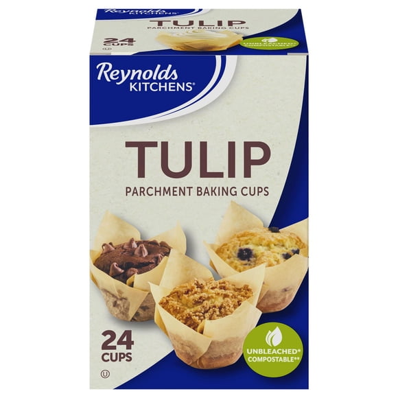 Reynolds Tulip Parchment Baking Cups, 24 Cups