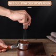 thumbnail image 3 of Poignée en Bois Massif Inviolable pour Café, Outil de Nivellement pour Distributeur d'Espresso, Distributeur de Café à Aiguille, Rouge 2, 3 of 5