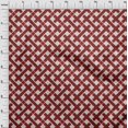 thumbnail image 4 of oneOone Viscose Jersey Maroon Fabric Check Sewing Craft Projects Fabric Prints By Yard 60 Inch Wide, 4 of 4
