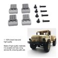thumbnail image 3 of fastboy Metal Metal RC Car Upgrade Shock Mount Lift Kit For WPL 1/16 C14 C24 Metal Upgrade Shock Mount silver, 3 of 6