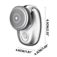 thumbnail image 3 of Mini Rasoir Rechargeable pour Hommes avec Batterie au Lithium Longue Durée, Moteur Haute Vitesse pour le Rasage, Convient aux Voyages et aux Cadeaux de Vacances, Conception Portable, 3 of 3