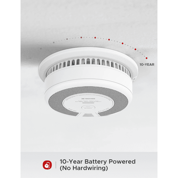 X-Sense 2-in-1 Smoke Detector Carbon Monoxide Detector Combo 10