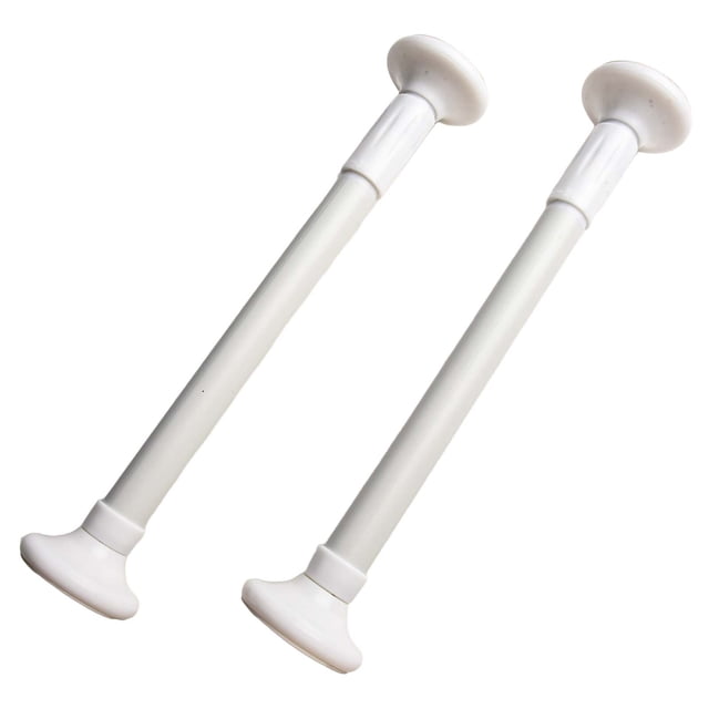 LEFU Stainless Steel Adjustable Kitchen Sink Bracket Support Legs, 50-80cm Height, White, 2 Pcs, for Durable & Easy Setup for Undermount Sinks, Bottom Installation