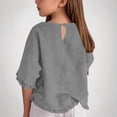 thumbnail image 3 of RXIRUCGD 2025 Vêtements d'Été pour Enfants Nouveaux T-Shirts d'Été pour Enfants Manches Raglan Manches Courtes T-Shirt Graphique Col Rond T-Shirt Filles Haut Décontracté, 3 of 8
