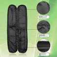 thumbnail image 4 of Sac de Flûte en Cuir PU Conteneur d'Instruments Antichoc Contenant des Accessoires Sac de Rangement Haute Résistance Sacs à Bandoulière Pack de Tuyaux, 4 of 6