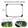 thumbnail image 4 of Bâche de Pluie Transparente Épaissie, Coupe-Vent et Imperméable, Bâche Polyvalente Résistante à l'Eau pour Balcon, Extérieur, Jardin, 4 of 8