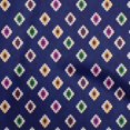 thumbnail image 1 of oneOone Cotton Poplin Blue Fabric African Aztech Sewing Craft Projects Fabric Prints By Yard 42 Inch Wide, 1 of 4