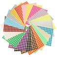 thumbnail image 1 of 20 Sheets of Colored Dot Stickers Round Color Coding Labels Classify Labels Adhesive Dot Labels, 1 of 8
