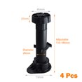 thumbnail image 1 of Goodhd 4pcs Cabinet Legs Plinth Feet Adjustable Base Furniture Foot Carcase For Home, 1 of 3