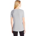 thumbnail image 3 of Hanes T-Shirt Col en V pour Femmes X-Temp, 2TG, Acier Clair, 3 of 4