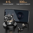 thumbnail image 4 of In-ear 5.0 Double-moving Ring Four-speaker Subwoofer Bluetooth Headset With Rotating Display, 4 of 4