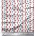 thumbnail image 1 of Soimoi Poly Georgette Fabric Waves Artistic Printed Fabric 1 Yard 52 Inch Wide, 1 of 3