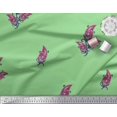 thumbnail image 3 of Soimoi Polyester Crepe Fabric Artistic Leaves Decor Fabric Printed Yard 52 Inch Wide, 3 of 5