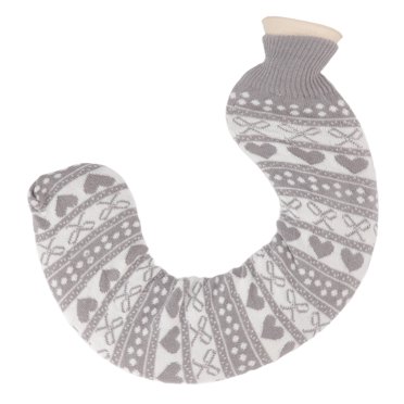 Hot Water Bottle Rubber With Soft Cover U Shaped Hot Water Bag Soft Water Neck Shoulder Hot Water Bottle For Travel 1L