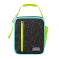 thumbnail image 1 of Thermos Kids Upright Reusable Lunch Box with Liner, Black, 1 of 5