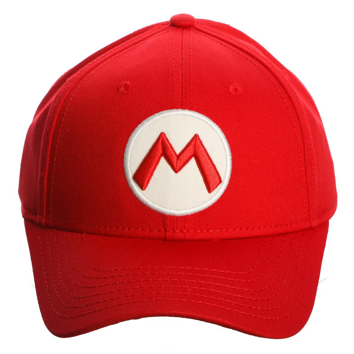 Super Mario Red Logo Snapback Hat