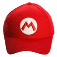 thumbnail image 1 of Super Mario Red Logo Snapback Hat, 1 of 5