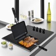 thumbnail image 2 of Ridge Monkey, Frying Pan,Double Sided Frying Pan, Non-stick Premium Iron Ceramic Coating Double Side Flip Pan Pancake Maker Household Kitchen Cookware for Pancakes Omelets French Toasts, 2 of 5