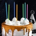 thumbnail image 4 of 30Pcs Birthday Cake Candles Long Thin Colorful Cake Candles for Wedding Birthday Party Cake Decoration, 4 of 7