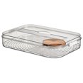 thumbnail image 1 of Large Capacity Multi Layers Food Storage Container with Dustproof Lid  Food Classification Organization Easy Cleaning Fridge Food Storage Box, 1 of 12