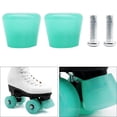 thumbnail image 1 of fastboy 2x Inline Skates Roller Brakes Block Non-Slip Safety Stopper Jelly Green, 1 of 9