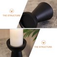 thumbnail image 4 of Candlestick Iron Candle Holder Wedding Party Candlestick Desktop Adornment, 4 of 8