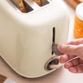 thumbnail image 3 of QUETO Bear 4-Slice Toaster, Stainless Steel with Multi-function Sandwich Heater, 3 of 5