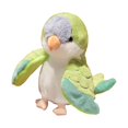 thumbnail image 1 of HILABEE Parrot Hand Puppet 20cm Stuffed Animal for Telling Story Preschool Role Play Green, 1 of 9