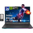 thumbnail image 1 of ASUS ROG Strix 18" 240Hz QHD Gaming Laptop, Intel i9-13980HX, NVIDIA GeForce RTX 4070, 32GB DDR5, 2TB SSD, Per-Key RGB Backlit Keyboard, Webcam, WiFi 6E, Win 11 Pro, Gray, 256GB Hotface Extension Set, 1 of 9