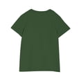 thumbnail image 3 of T-Shirts pour Filles Col Rond Manches Courtes Été Hauts Enfants Basiques 3-14 Ans, 3 of 5