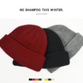 thumbnail image 3 of Bonnet en Tricot Chapeau Exquis Confortable de Style Simple Chapeaux Couvre-Chef, 3 of 6