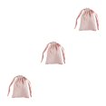 thumbnail image 1 of Youkk Super Soft Jewelry Bags Must-Have Storage Solution Easy To Drawstring Bags pink 3Set, 1 of 6