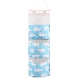 thumbnail image 1 of TopLLC Multifunctional Hanging Fabric Storage Bag Sundries Storage Bag Dormitory Mobile Phone Storage Bag Door Rear Hanging Bag, 1 of 1