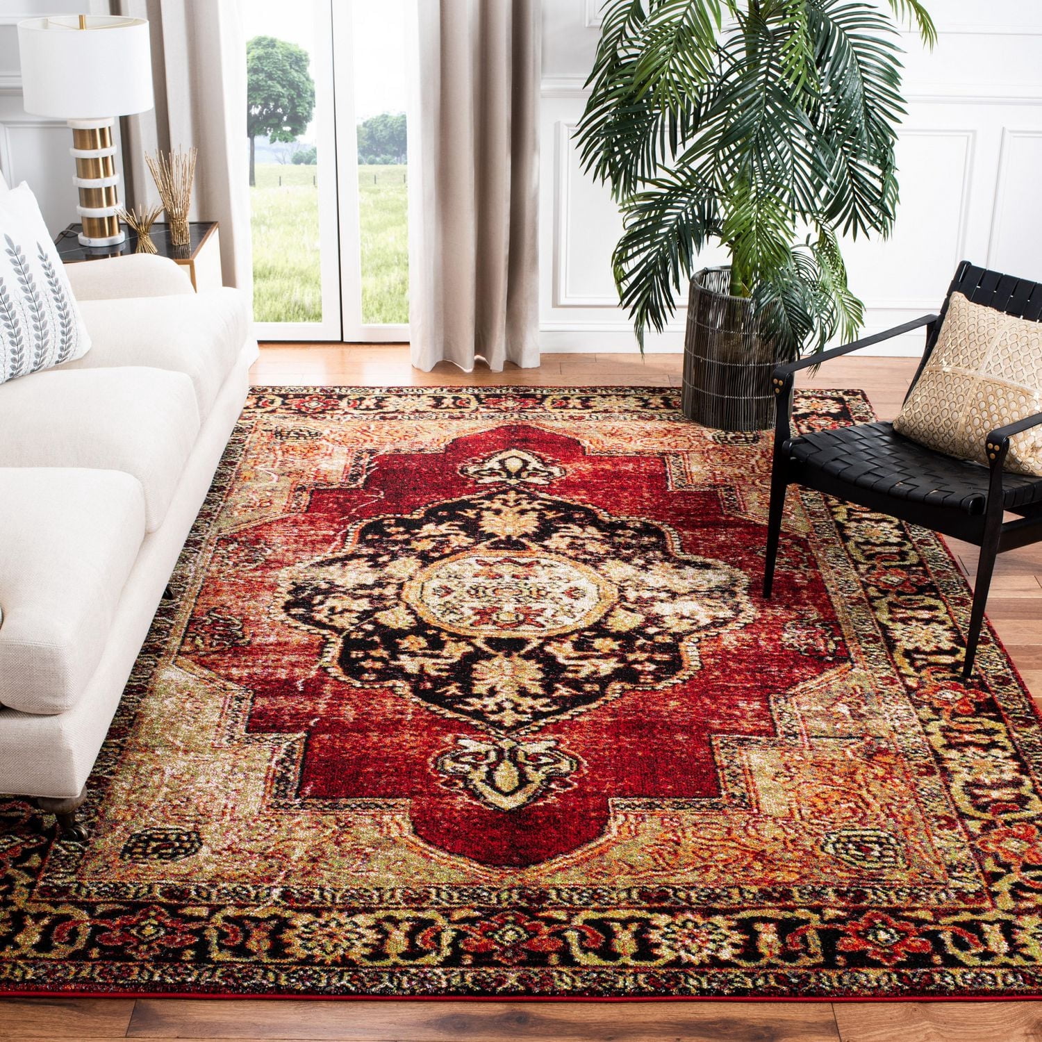 SAFAVIEH Vintage Hamadan Tahnee Traditional Area Rug