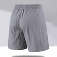 thumbnail image 4 of Styesk Mens Shorts Men Fashion Solid Color Loose And Comfortable Motion Straight-leg Work Clothes Shorts, 4 of 5