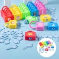 thumbnail image 5 of and Locks Set Montessori Educational Logical Thinking Sensory Toys 26 Locks 26 Keys, 5 of 5