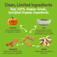 thumbnail image 4 of COOKIE PAL Pumpkin & Chia Biscuits Human Grade and Organic Dog Treats 300g, 4 of 8
