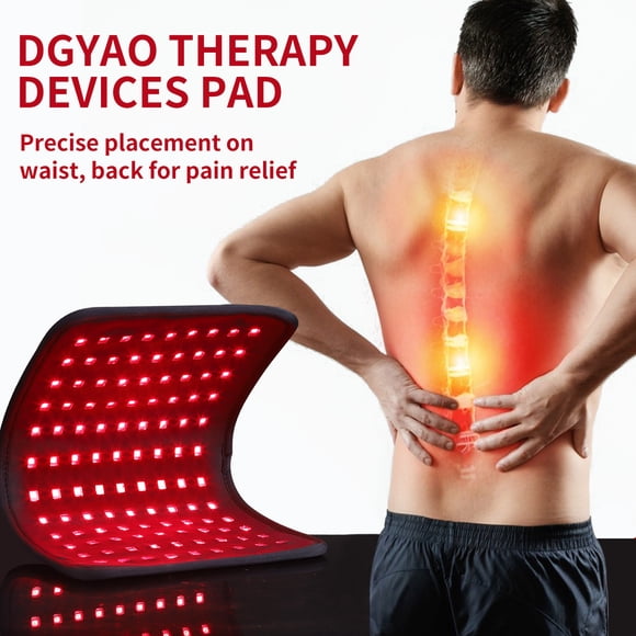 DGYAO Red & Near Infrared Light Belt with Pulse Mode, Light Device for Body Wearable Wrap