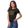 thumbnail image 2 of Inkdotpot T-Shirt Personnalisé pour Femmes Future Madame Annonce de Mariage Shirt-R9, 2 of 8