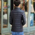 thumbnail image 3 of Hauts pour Femmes Manches Longues Mode Manteau pour Femmes Vêtement d'Extérieur Uni Garder au Chaud Manches Longues Hauts pour Dames, 3 of 6