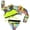 style-03 Yellow, variant on gdxvjhbj Swim Suit for Girls Girl's 3 Piece Bikini Bathing Suit Printed Sport Swimsuits with Shorts Cove Up Sets Teen Girl's Swimwear Size 11-12 (Hot Pink,11-12 Years)